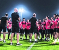 جانب من تدريبات الريان