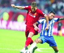 جانب من مباراة ليفربول ومونتيري المكسيكي