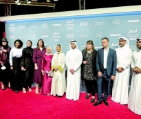  جانب من السجادة الحمراء بمهرجان أجيال السينمائي التاسع