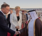 الرئيس البولندي يغادر الدوحة بعد زيارة رسمية للبلاد