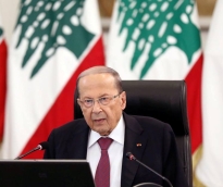 الرئيس اللبناني السابق ميشال عون