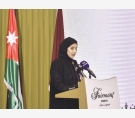 مريم العطية تلقي كلمتها  