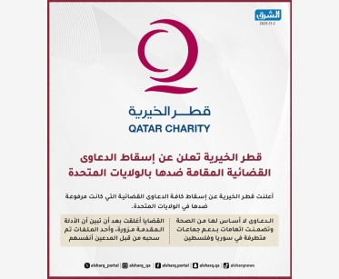 قطر الخيرية: إسقاط الدعاوى الأمريكية وتأكيد الالتزام الإنساني