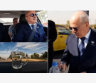 وزير النقل السوري يختبر جودة طريق مطار دمشق