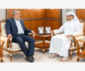 المهندس سعد الكعبي يلتقي وزير النفط بالوكالة الإيراني