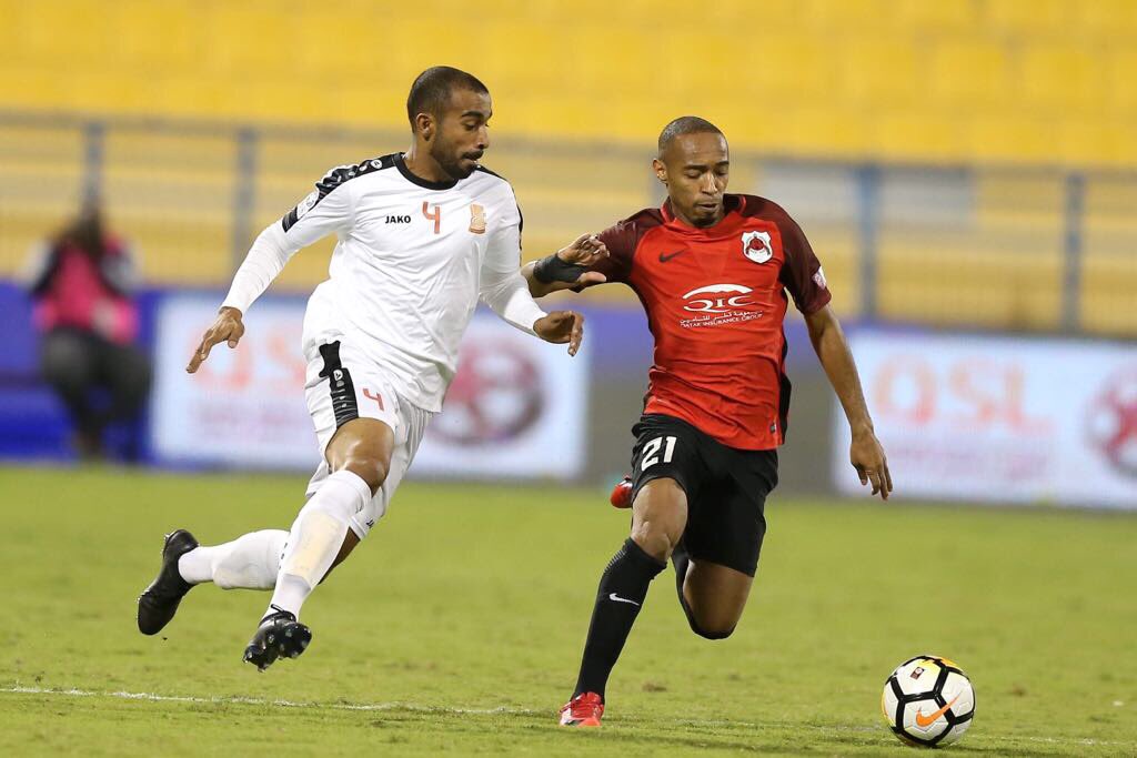                                         مباراة سابقة بين أم صلال والريان                                    