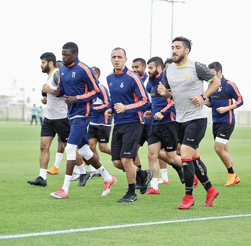تدريبات فريق ام صلال