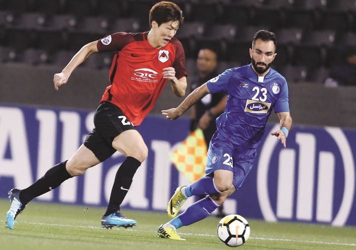                                         من لقاء للريان أمام الاستقلال                                    