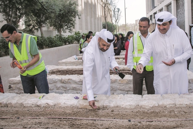 جانب من مشاركة المركز في يوم الزراعة