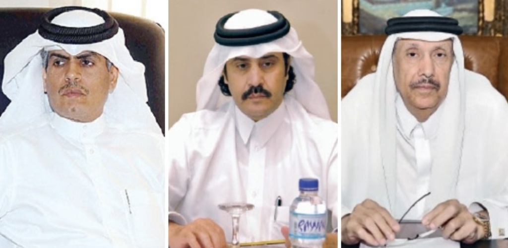 احمد الخلف وحمد راشد العذبة ومنصور المنصور