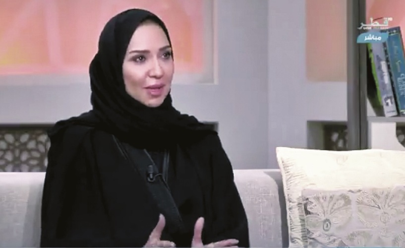 أمل العاثم تتحدث في البرنامج
