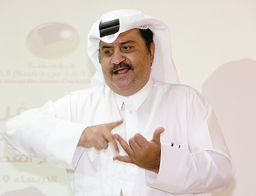                                         عبدالله إبراهيم الملا رئيس مجلس إدارة المركز القطري الثقافي الاجتماعي للصم                                    