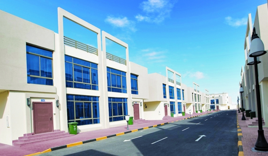 من احدى مجمعات إزدان السكنية