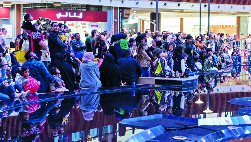 جانب من الفعاليات الترفيهية