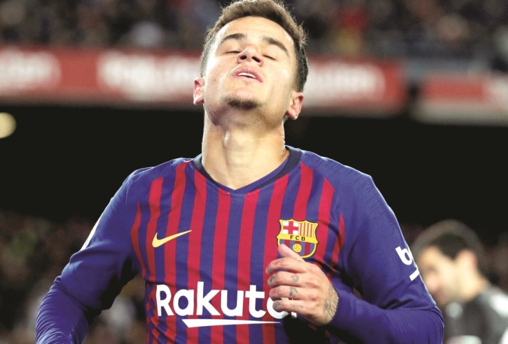  فيليب كوتينيو لاعب برشلونة