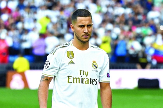 البلجيكي إدين هازارد نجم ريال مدريد