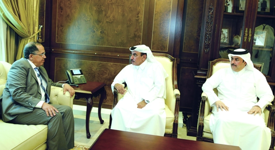 جانب من الاجتماع بمقر الوزارة