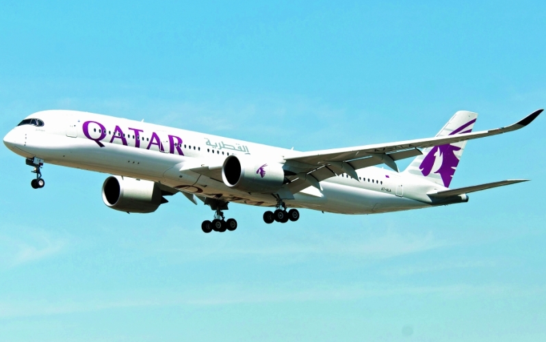 طائرة القطرية A350