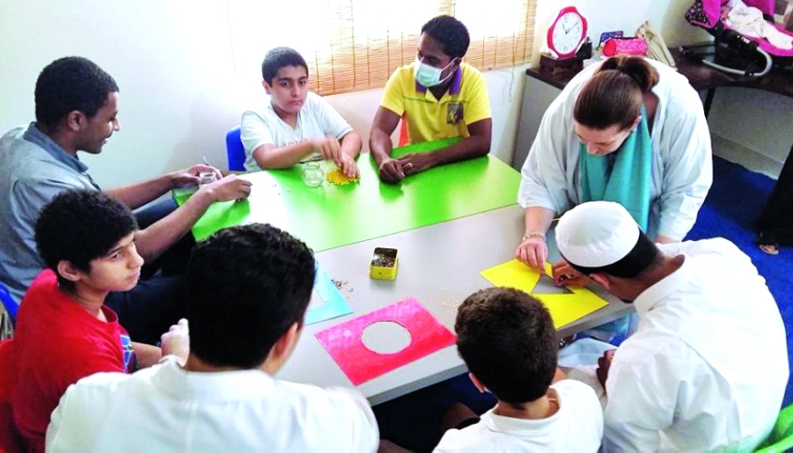  من أنشطة مركز آمال التعليمية