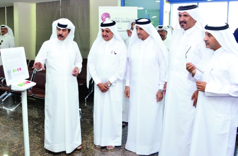 خلال تدشين نظام تقييم الخدمات