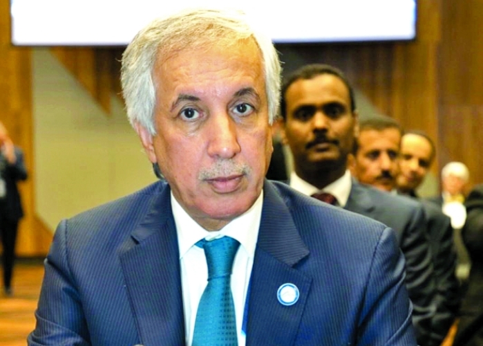                                                                                                                         المريخي خلال المؤتمر - قنا                                                                                                             