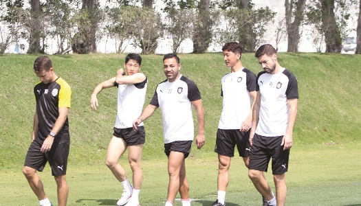 جانب من تدريبات السد