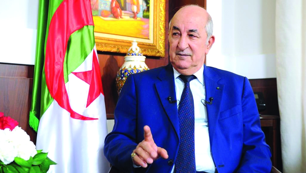  عبد المجيد تبون رئيس الجزائر 