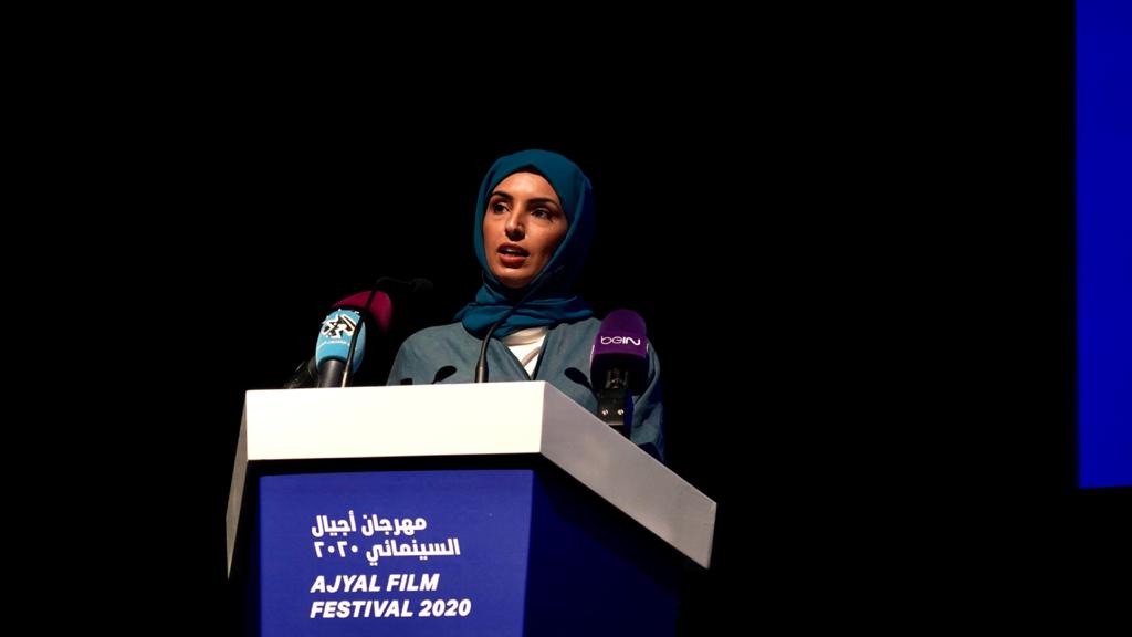 السيدة فاطمة حسن الرميحي - مدير أجيال والرئيس التنفيذي لمؤسسة الدوحة للأفلام