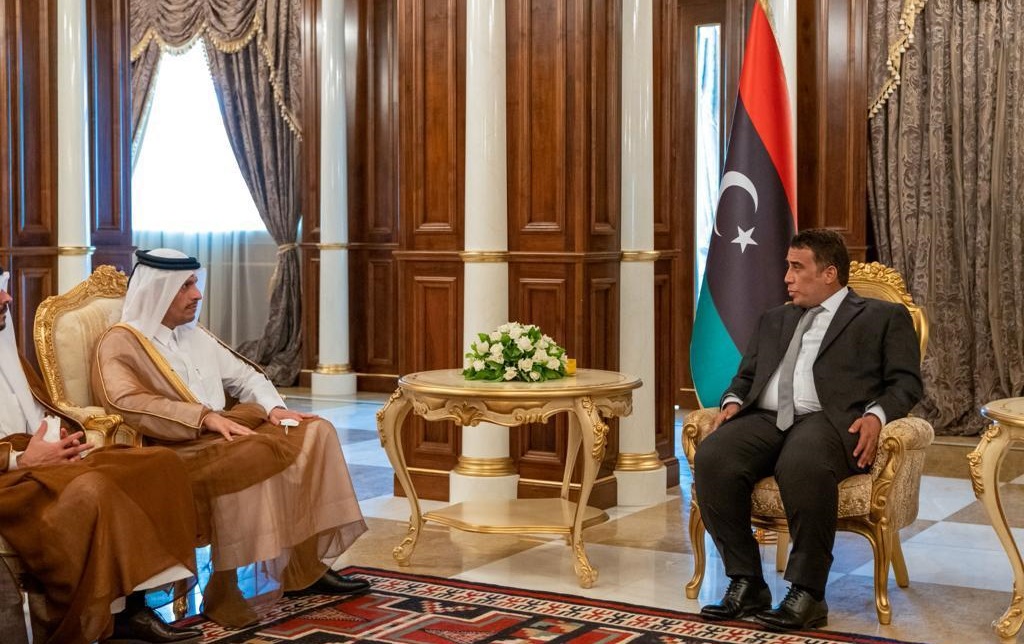 وزير الخارجية يستعرض مع رئيس المجلس الرئاسي الليبي علاقات التعاون والتطورات في ليبيا