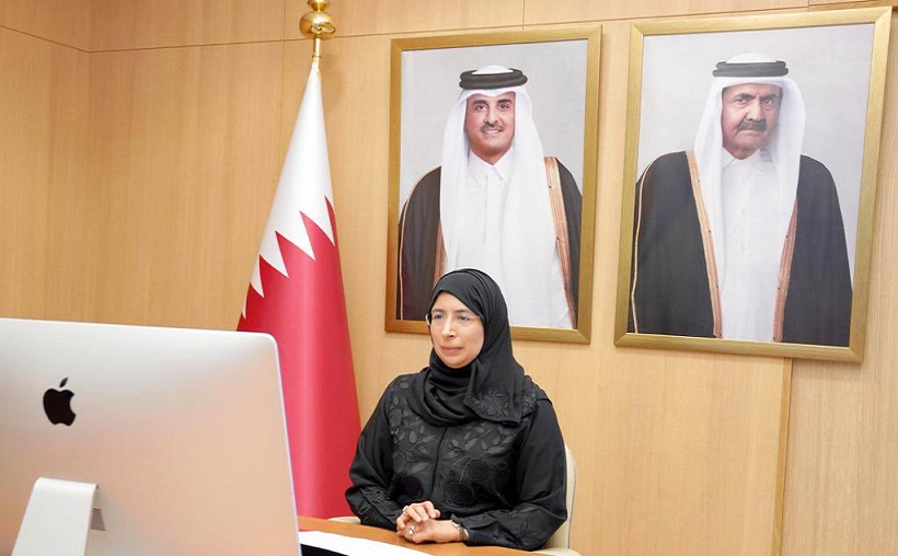 وزير الصحة خلال مشاركتها في قمة جافي - كوفاكس