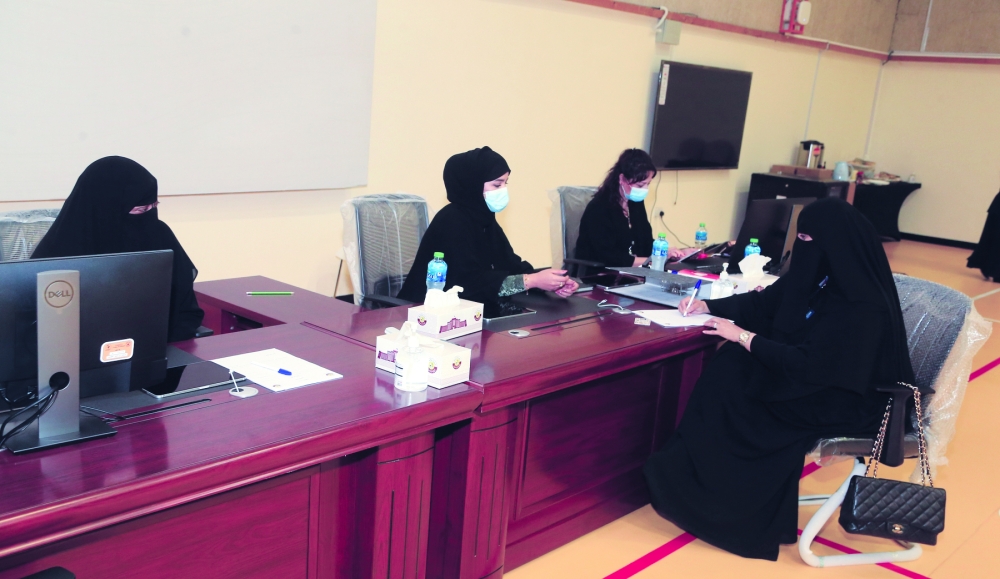  خلال مرحلة التسجيل في قيد الناخبين 