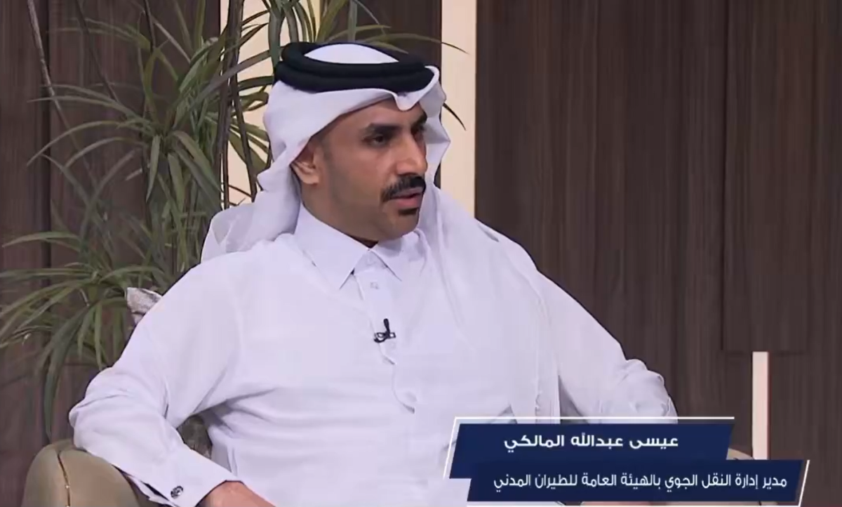 عيسى عبدالله المالكي مدير إدارة النقل الجوي بالهيئة العامة للطيران المدني 