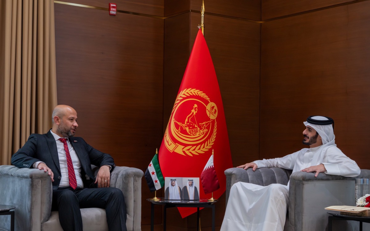  وزير الداخلية يستقبل وزير الطوارئ وإدارة الكوارث السوري