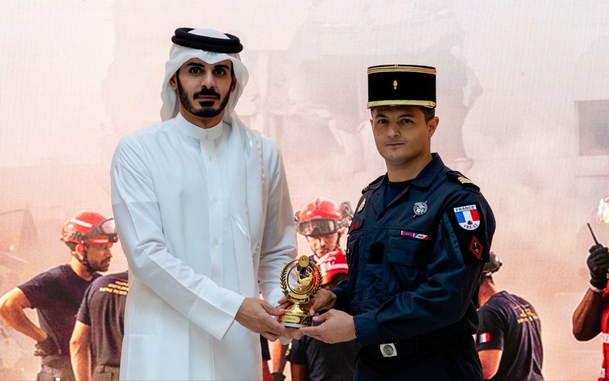 وزير الداخلية يشهد التمرين الثلاثي المشترك في مجال البحث والإنقاذ داخل المناطق العمرانية