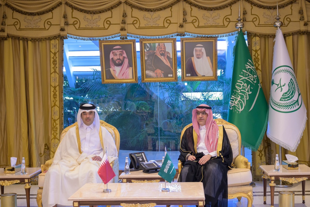 انعقاد الاجتماع السادس لفريق عمل اللجنة الأمنية والعسكرية القطرية - السعودية