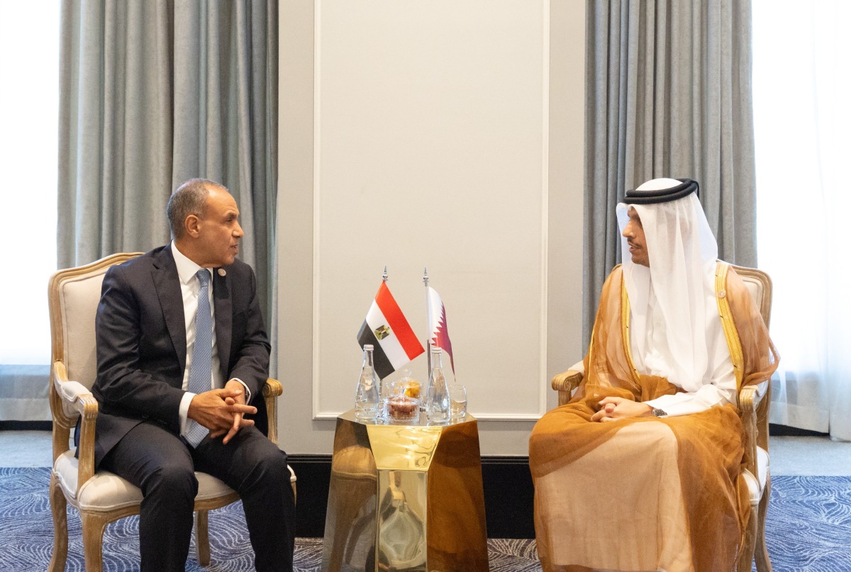 ‏رئيس الوزراء يبحث مع وزير الخارجية المصري آخر المستجدات الإقليمية