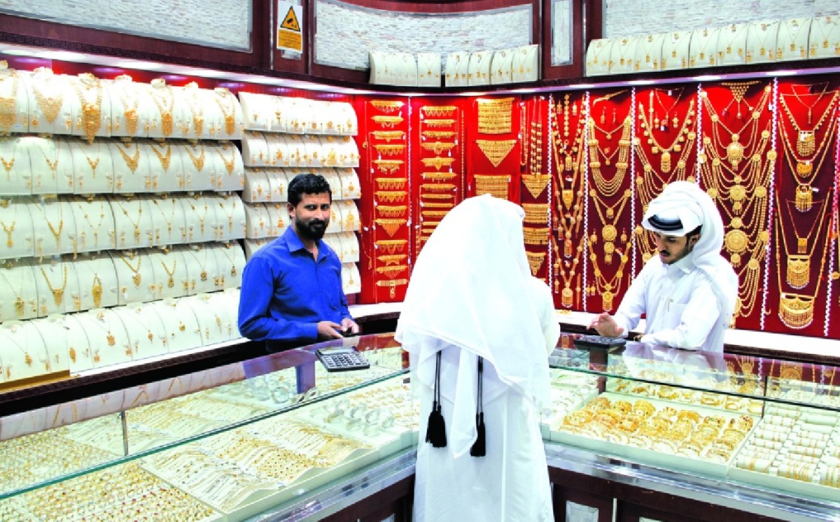 ارتفاع سعر الذهب بالسوق القطرية 0.50 في المئة خلال الأسبوع الجاري
