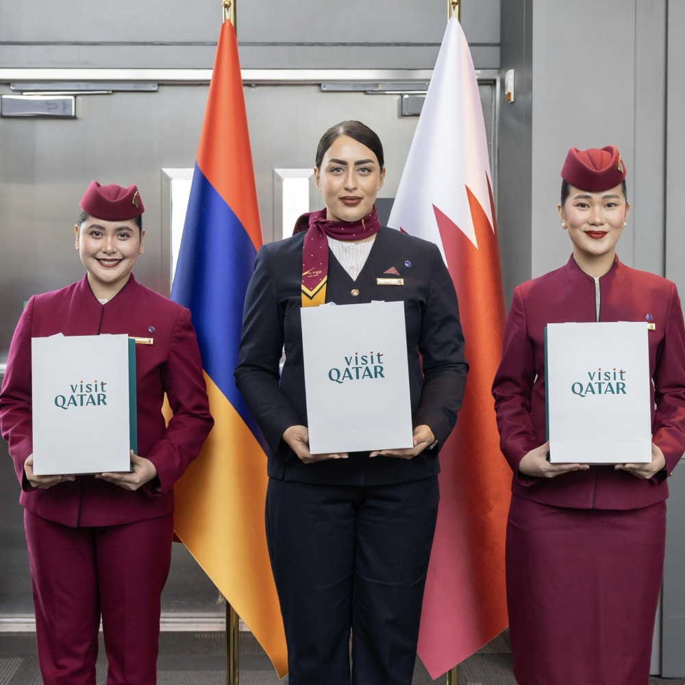  قطر تستقبل أول رحلة طيران مستأجرة 