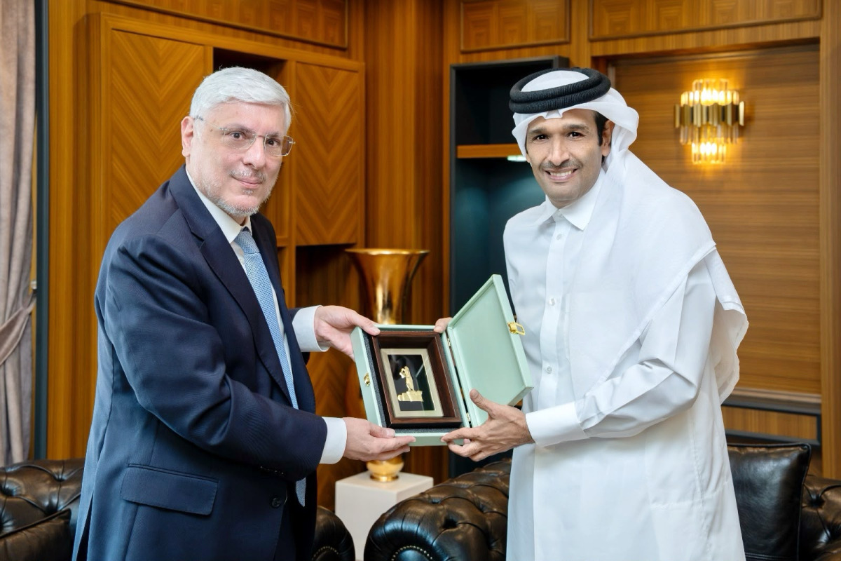 المركز القطري للصحافة يستقبل السفير العراقي