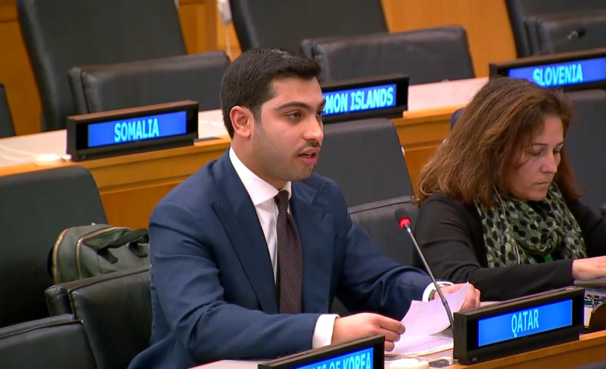  قطر تؤكد أن استمرار استغلال الموارد الطبيعية في الأرض الفلسطينية والجولان السوري المحتلين يمثل عائقا أمام تحقيق التنمية المستدامة